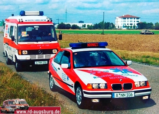 RTW und NEF Bäuerle Ambulanz ehem.